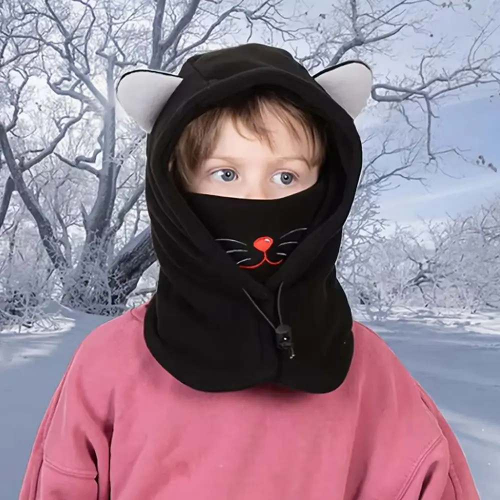 

3-10Y Kids Balaclava Ski Facewear Windproof Winter Hat & Scarf Gaiter, Stretchable Full Face & Neck Warmer for Boys & Girls