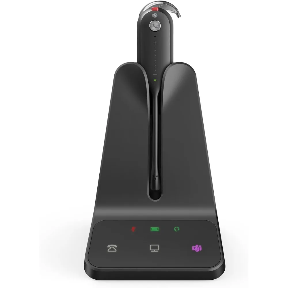 

Беспроводная гарнитура DECT WH63 E2, сертифицированная команды, трансформируемая гарнитура с одним ухом (моно), микрофон с шумоподавлением