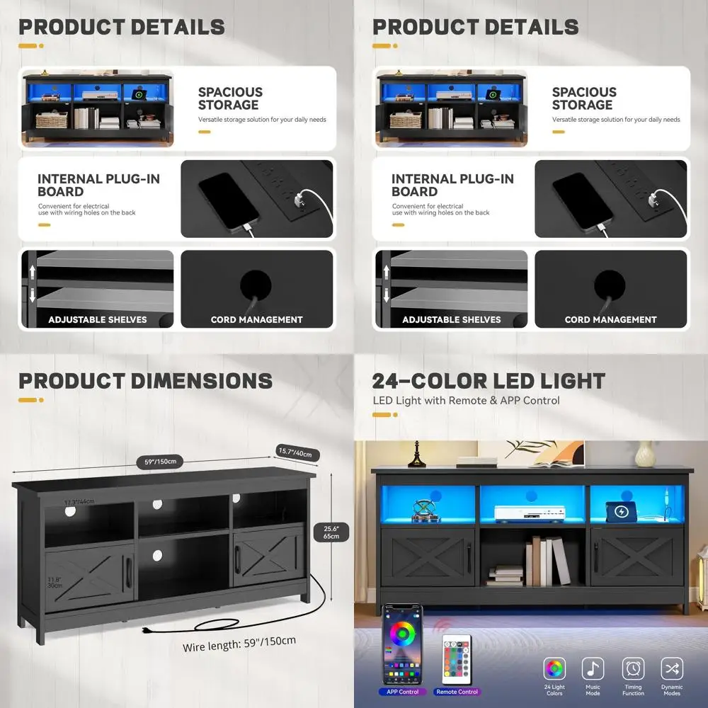 Tv Stand Or 65 Inch…