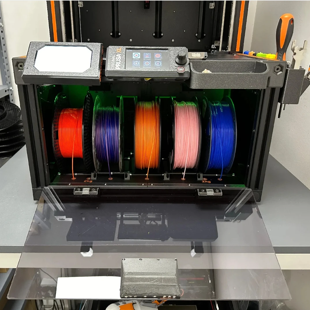 

Комплект оборудования для сухого ящика для 3D-принтера Prusa XL со светодиодным обновлением, влагостойкое решение для хранения нити для Prusa XL