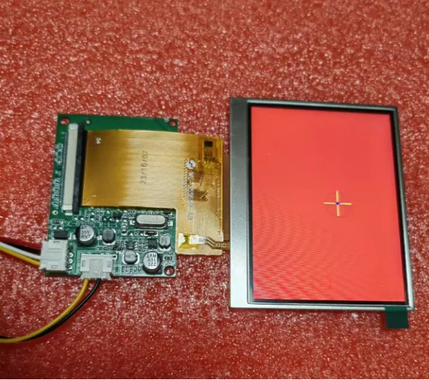 Yqwsyxl AV Video Input Driver Board 3.5inch 640X480 54 pin DC 5V-12V Modified for Thermal Imaging Display DIY