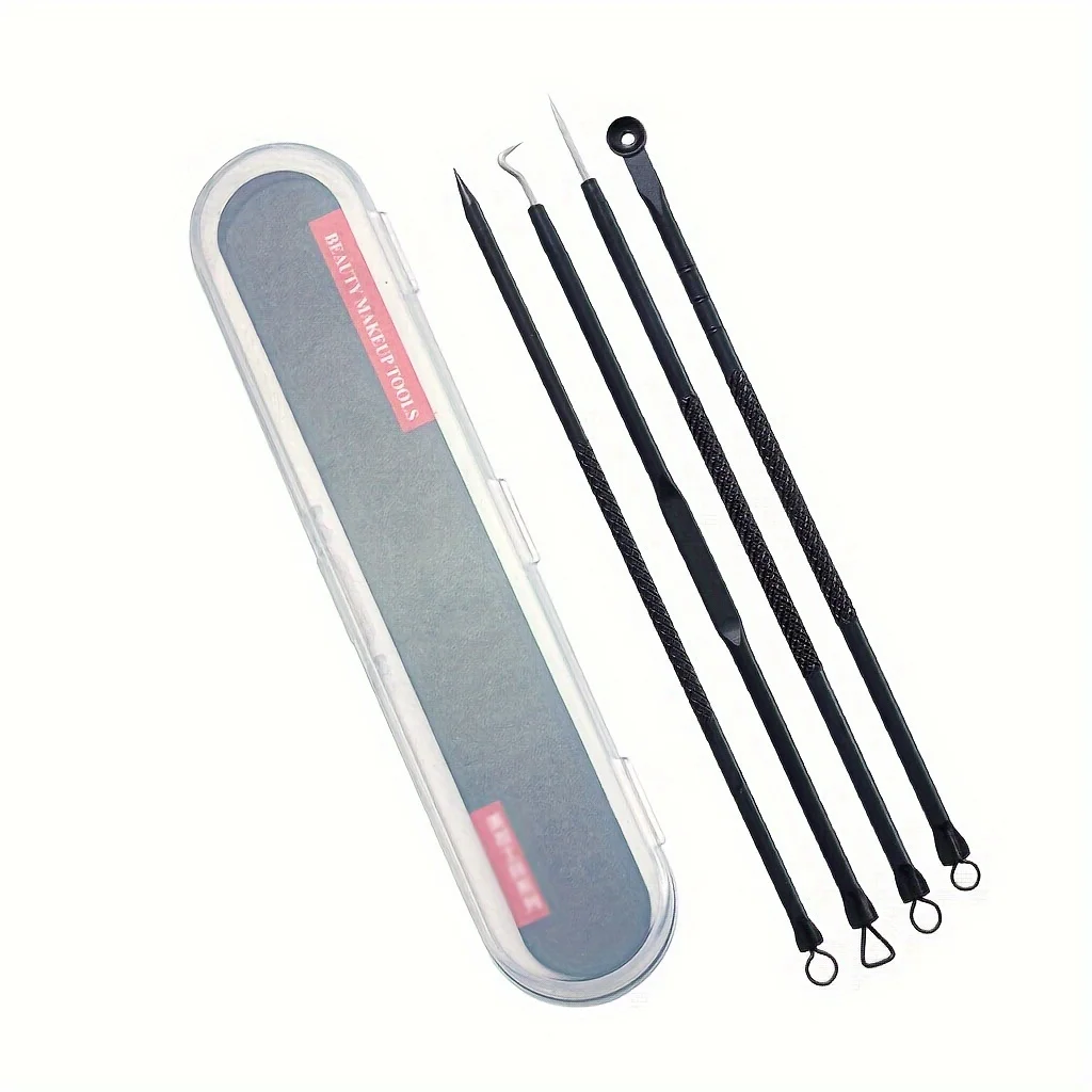 Blackhead Remover Pimple Comedone Extractor Tool Best Acne Removal Kit Treatment for Blemish Whitehead Popping Zit Removing for
