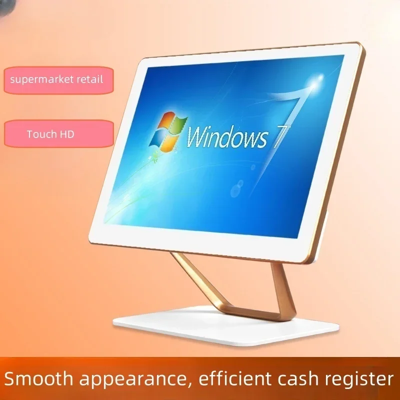 POS touch screen cash register Restaurant supermarket all-in-one touch screen terminal 15.6 inches Display 4G+64G monitor