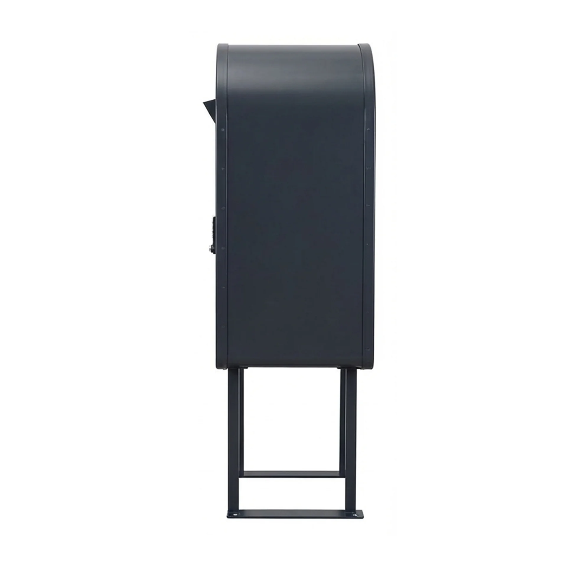 Dual Mount Parcel Box Large Capacity 2-in-1 Locking Versatile Wall & Post Mount Design Galvanized Steel for Outdoor Use