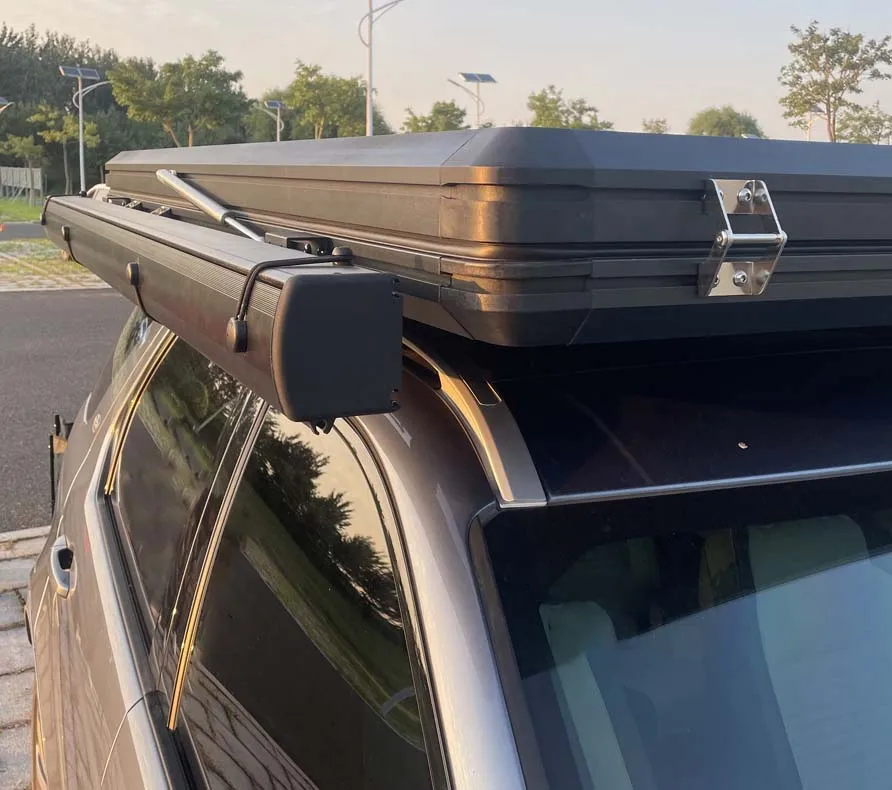Retractable Car Side Awning Waterproof Rooftop Tent for 4x4 4WD SUV Camping Sunshade Canopy Outdoor Travel Shelter Accessories