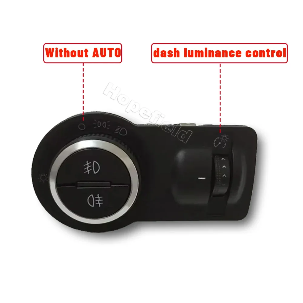 Blue Led Car Headlight Switch Lamp Beam Control Button for Chevrolet Cruze 2014 2015 2016 Cavalier 2017 2018 2019 Accessories