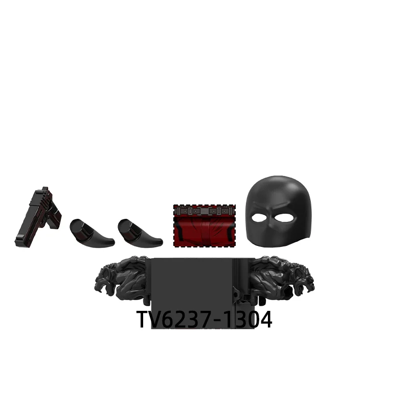 The Axe Sword Mask Action Figures Equipment Pants Hair Parts Model Blocks MOC Bricks Set Gifts Toys TV6237 view 5