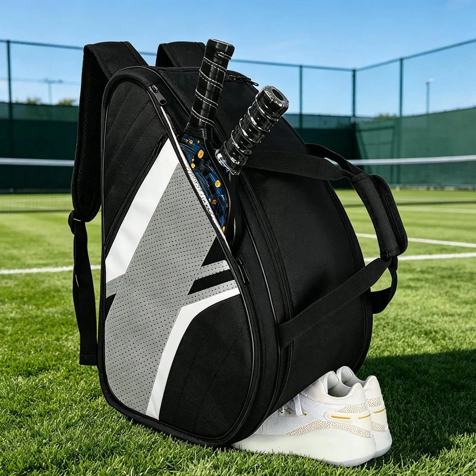 Tennis Backpack Tennis Bag Versatile Portable Accessories Comfortable with