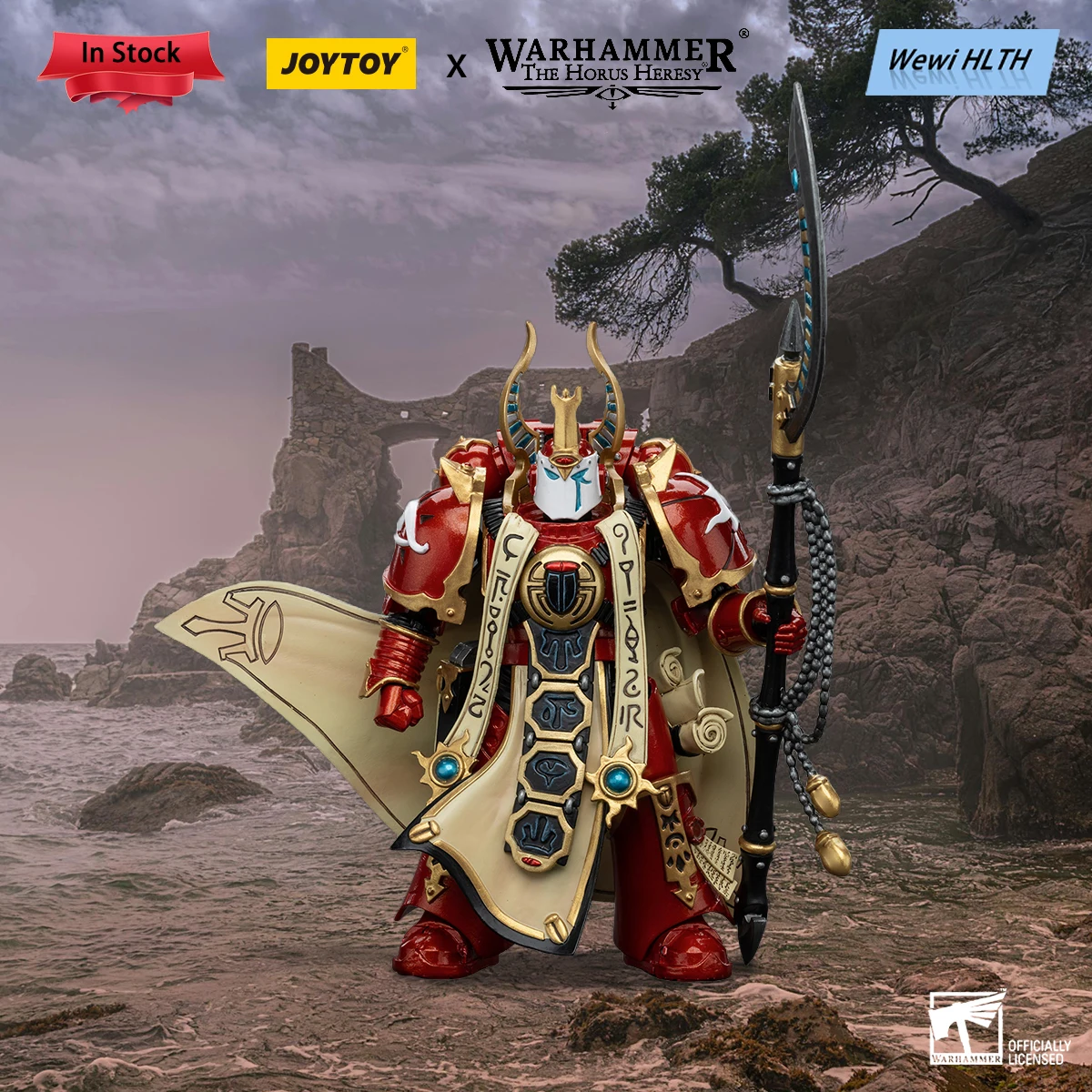 

[IN STOCK] Genuine JOYTOY 1/18 Action Figure Warhammer 30k Thousand sons Ahzek Ahriman Amine FIgures Collectible Model