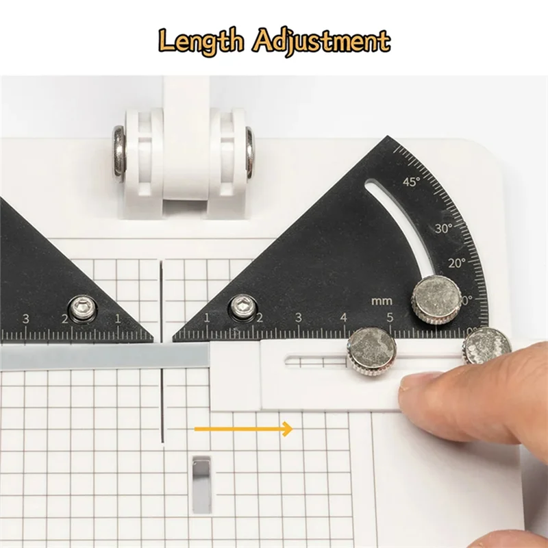 ABUH-Labor-Saving Replacement Blades For LIANG-0236A-B Model Angle Cutter Guillotine For Wood Model Building Tools