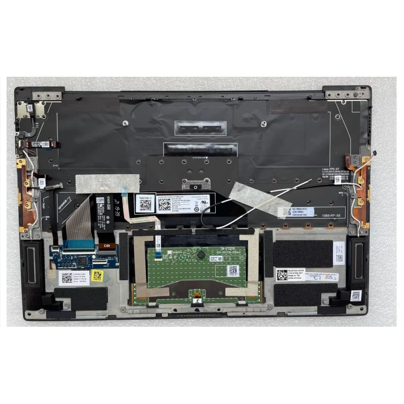 f  For DELL XPS 13 9300 9310 Palmrest Upper Cover with Keyboard & Touchpad 0Y75C4