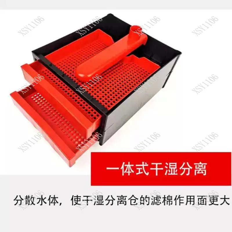 

Aquarium Filter Box Drawer Type Wet Dry Separation Rainfall Drip Anti-Overflow Aquarium Filter System