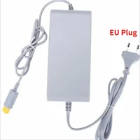 Cargador adaptador de corriente de pared de CA de 100-240V para consola Wii U, Cable adaptador de fuente de alimentación, cargador de juego, enchufe UE, EE. UU., Reino Unido
