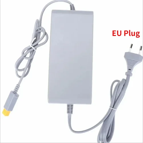 Cargador adaptador de corriente de pared de CA de 100-240V para consola Wii U, Cable adaptador de fuente de alimentación, cargador de juego, enchufe UE, EE. UU., Reino Unido