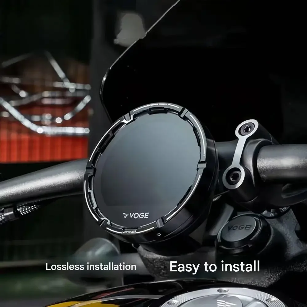 【Precise Fit】Motorcycle instrument panel cover, alloy protective cover for VOGE CU625 motorcycle modification parts