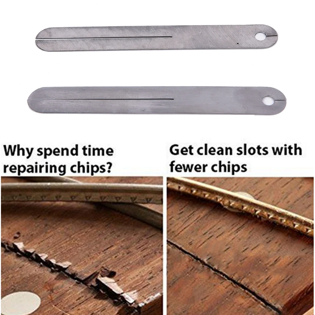 HOT!Steel Plate for Electric guitar and Bass Fret Puller FretBoard Fingerboard Fret Repair Tool Protector