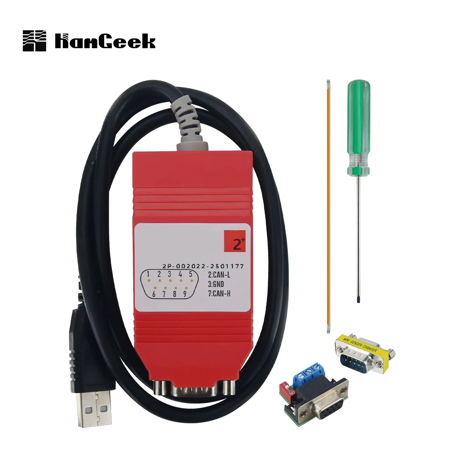 

USB to CAN Adapter CAN Bus Analysis and Secondary Development Compatible with German Original PEAK IPEH-002022 Support for INCA