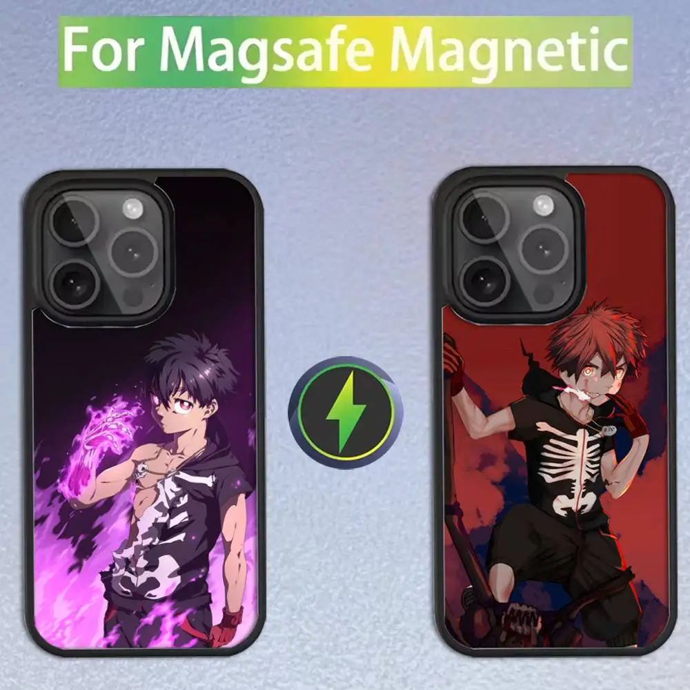 

anime Kemono Jihen Phone Case For iPhone 16,15,14,13,12,11,Pro,Max,Plus,Mini,SE Magsafe Magnetic Wireless Charging