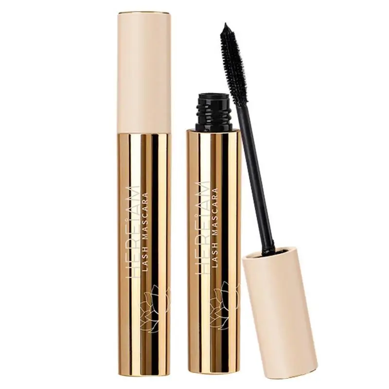 Impermeável Black Silk Fiber Mascara, alonga a extensão dos cílios, maquiagem anti-suor, sem manchas, cosméticos femininos