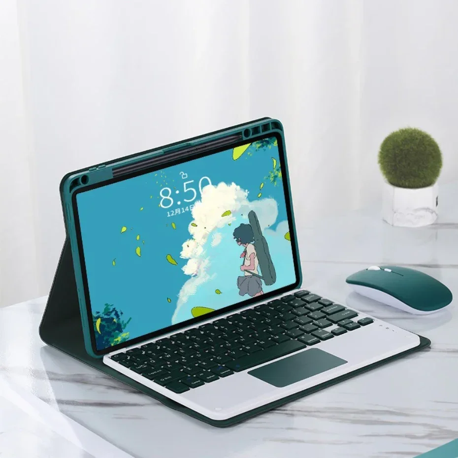 

Bluetooth Keyboard Case for Xiaomi Mipad 6 6 Pro 11 inch Foldable Smart Cover for Xiaomi Pad 6 6 Pro 11 Inch Free Mouse Funda