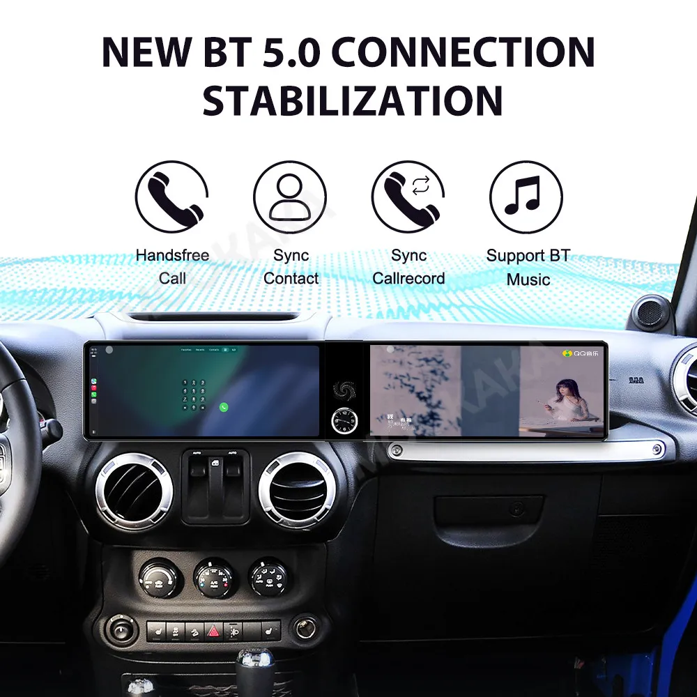 

Car Accessories Radio For Jeep Wrangler Unlimited 2004-2017 Android Auto GPS Navigation Multimedia Stereo Receiver Head Unit