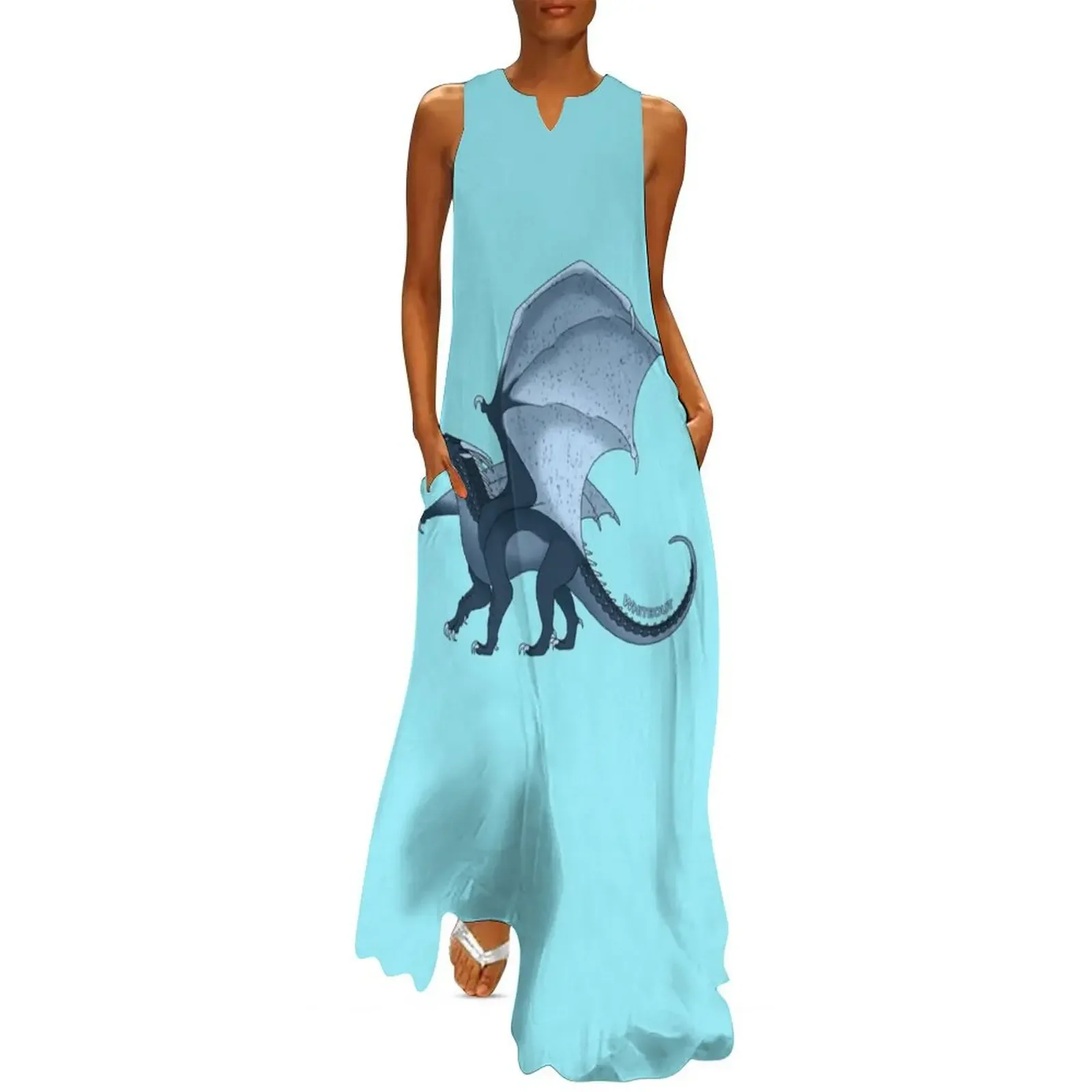 

Whiteout Long Dress Beachwear clothes for women summer women's dress 2025 Evening gown Dress