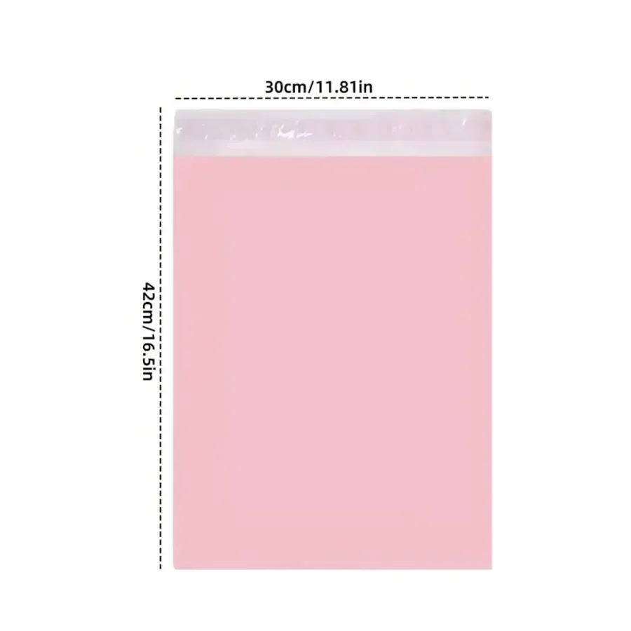 25/50/100pcs Self-Adhesive Sealing Express Logistics Mailing Waterproof & Dustproof Packaging Bag, Gift Packing & Shipping Bag