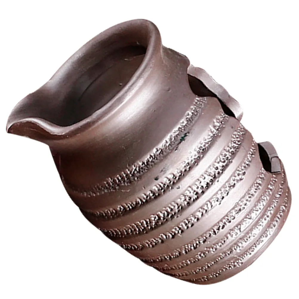 

Ceramic Pot Statue Water Feature Spitter Decorative Fountain Spray Spitter for Garden Pond Yard Lawn Decor Outdoor Water