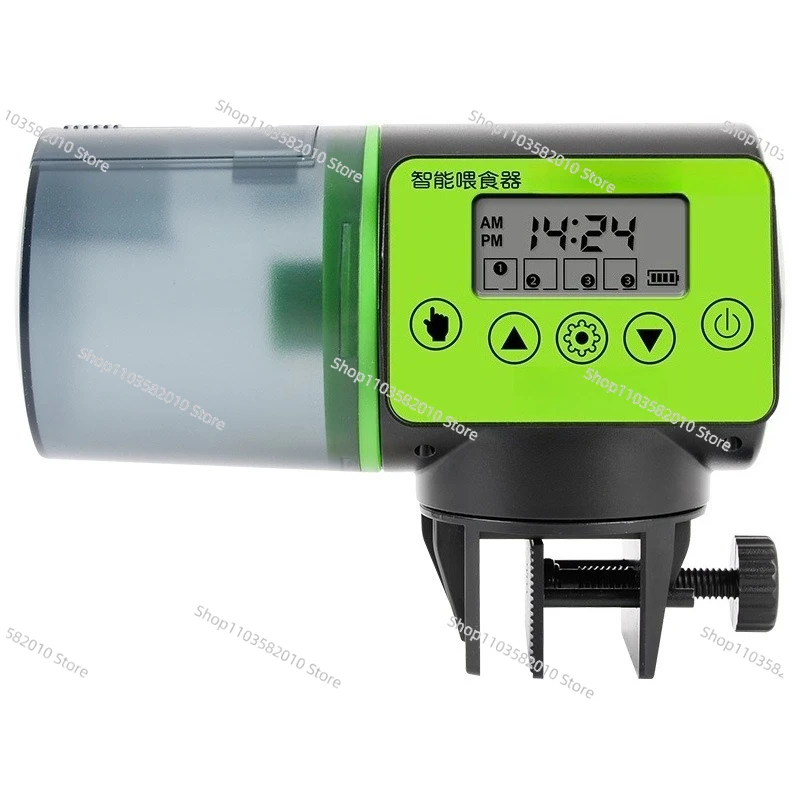 

Умная автоматическая кормушка для аквариума, программируемый таймер для золотых рыбок и аквариумных рыб, бесшумное устройство для кормления большой емкости