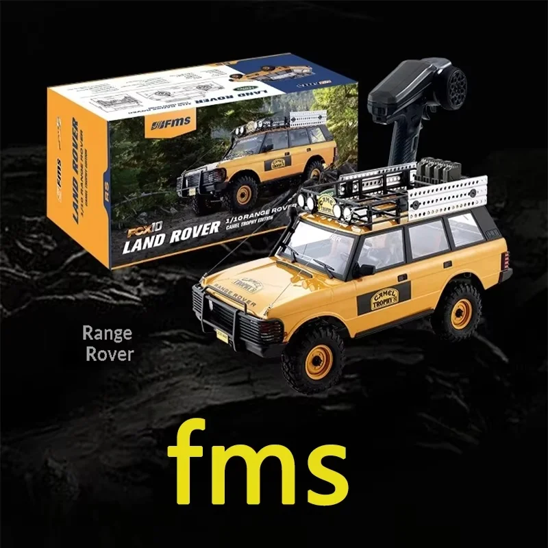 FMS 1/10 Scale RC Crawler Official Licensed Land Rover Camel Cup FCX10 2 Speed Transmission Off Road Climbing Car For RC Fans