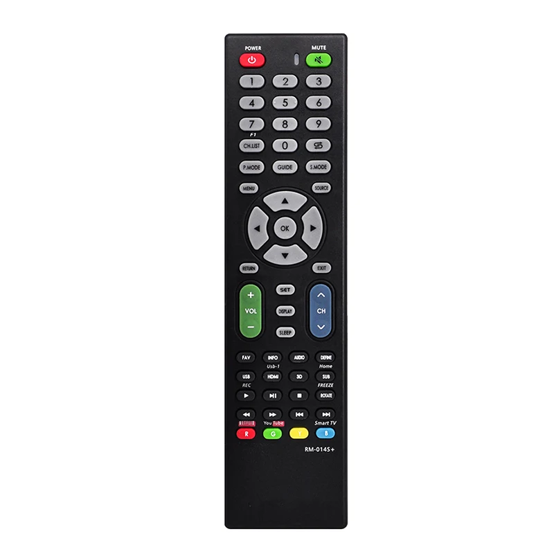 Universal TV Remote Control Compatible Use Universal TV Remote Control of Any Brand Need to Set According to The Manual RM-014S+