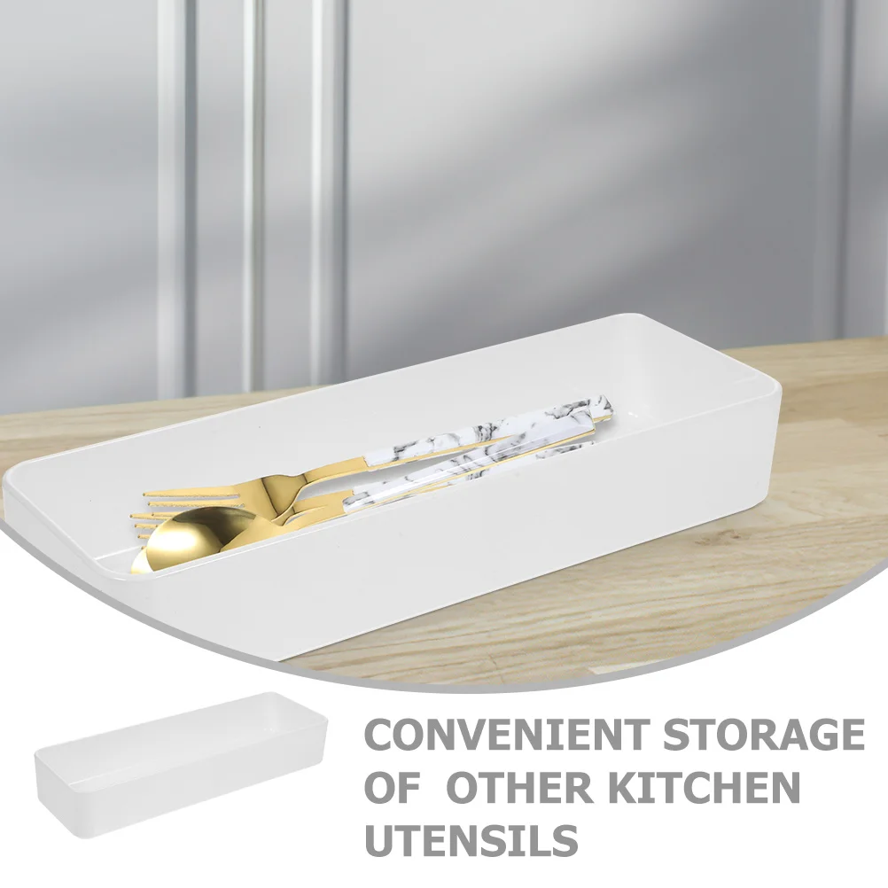 

3 Pcs Household Drawer Storage Box Travel Kitchen Utensil Holder The Pet Organizing Trays