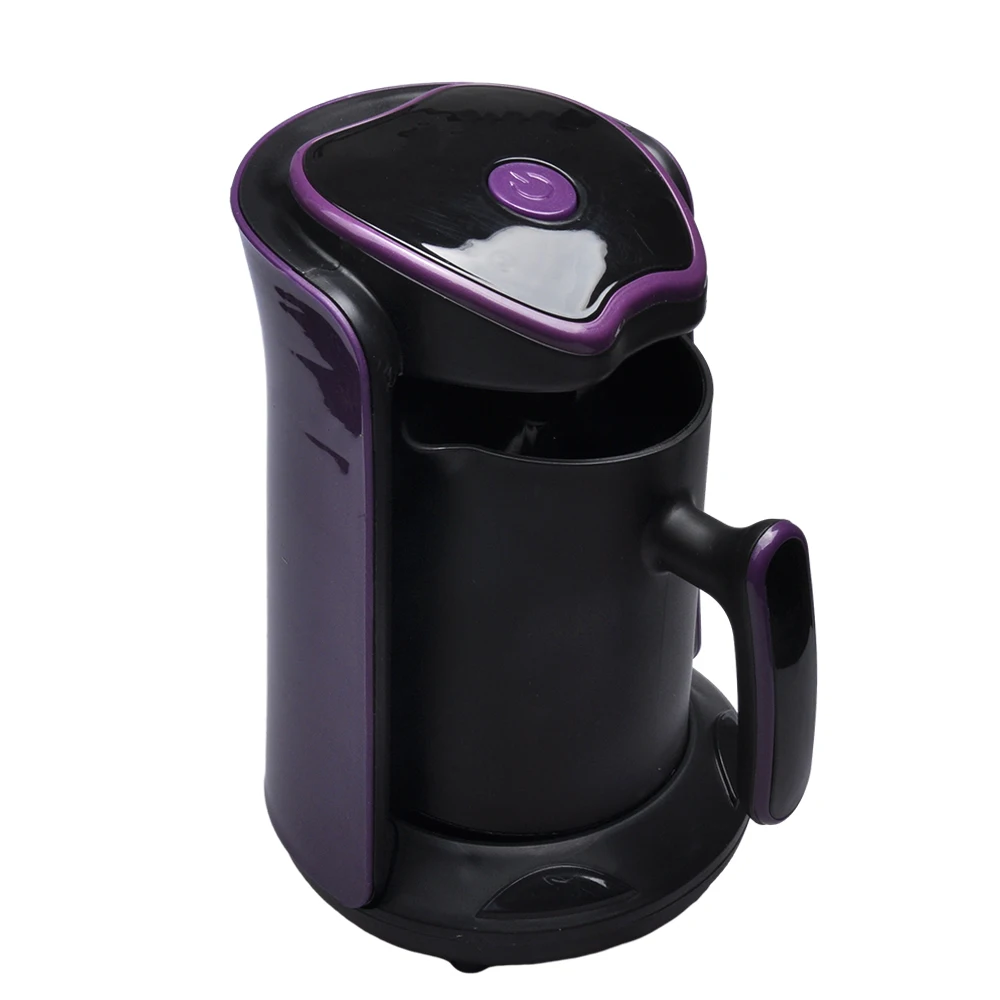 휴대용 전기 가정용 커피 머신, Turkiye 커피 머신, 데스크탑 모카 포트, 스테인레스 스틸 커피 포트, 핸들 포함