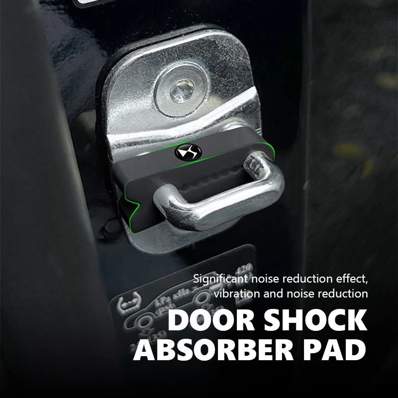 Car Door Sound Damper Lock Buffer Shock-absorbing Pad Noise Reducer For DS DS5LS‌ ‌DS4S ‌‌DS5 DS6‌ DS7 ‌DS3 DS9‌ DS9‌ RUBIS