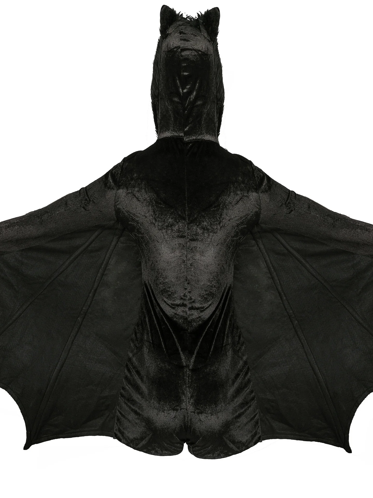 

Halloween Adult Cosplay Witch Dark Bat Costume Women's Ethnic Stage Wear Nylon Material No Brand Registered Trademark