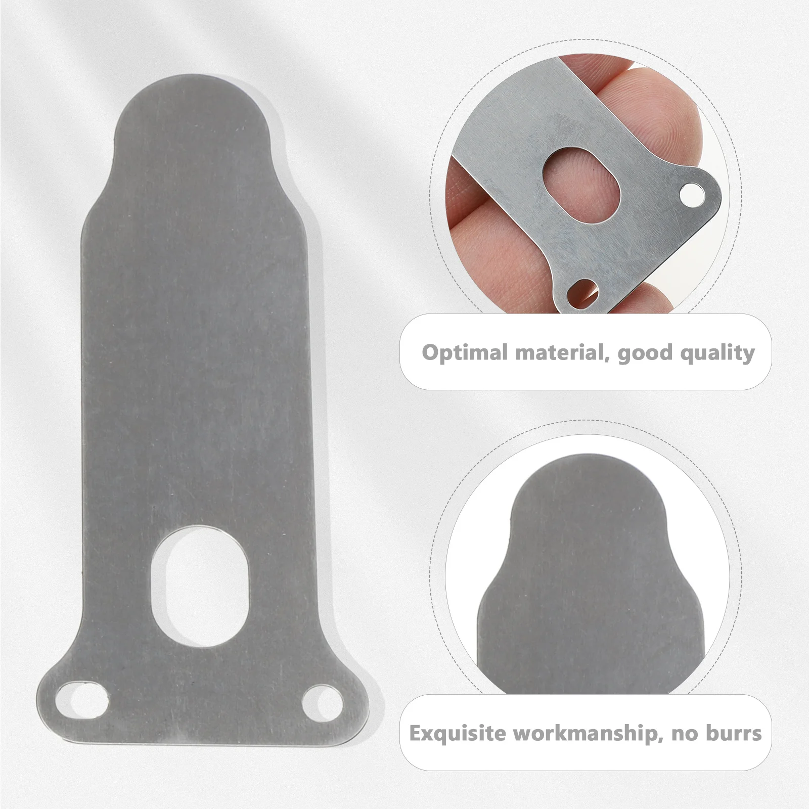 

6Pcs Air Compressor Valved Plates Fine Workmanship Better Efficiency Replacement Cast Iron Valves Plates Air Pump Valved Plate