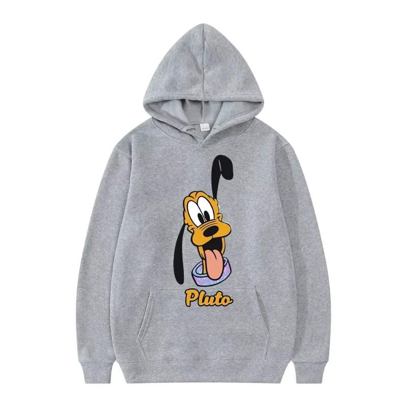 جديد ديزني بلوتو الرجال النساء هوديي الكرتون أنيمي البلوز جديد عادية الخريف الشتاء زوجين المتضخم بلوزات Hot البيع