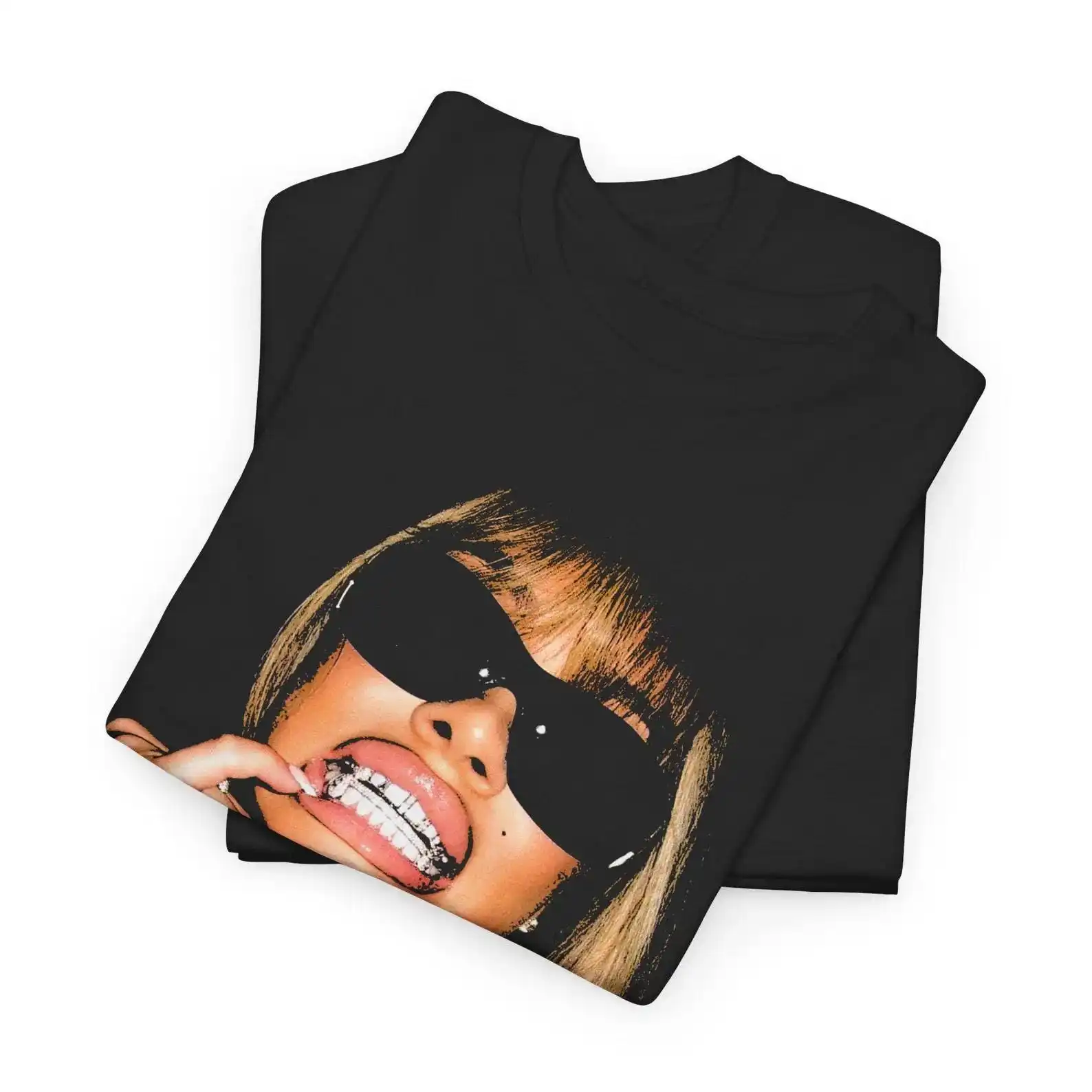 2025-26 الصيف لاتو 100% القطن تي شيرت مطبوع قميص قصير الأكمام للجنسين الرجال النساء الأسود طاقم الرقبة عادية تنفس عادية