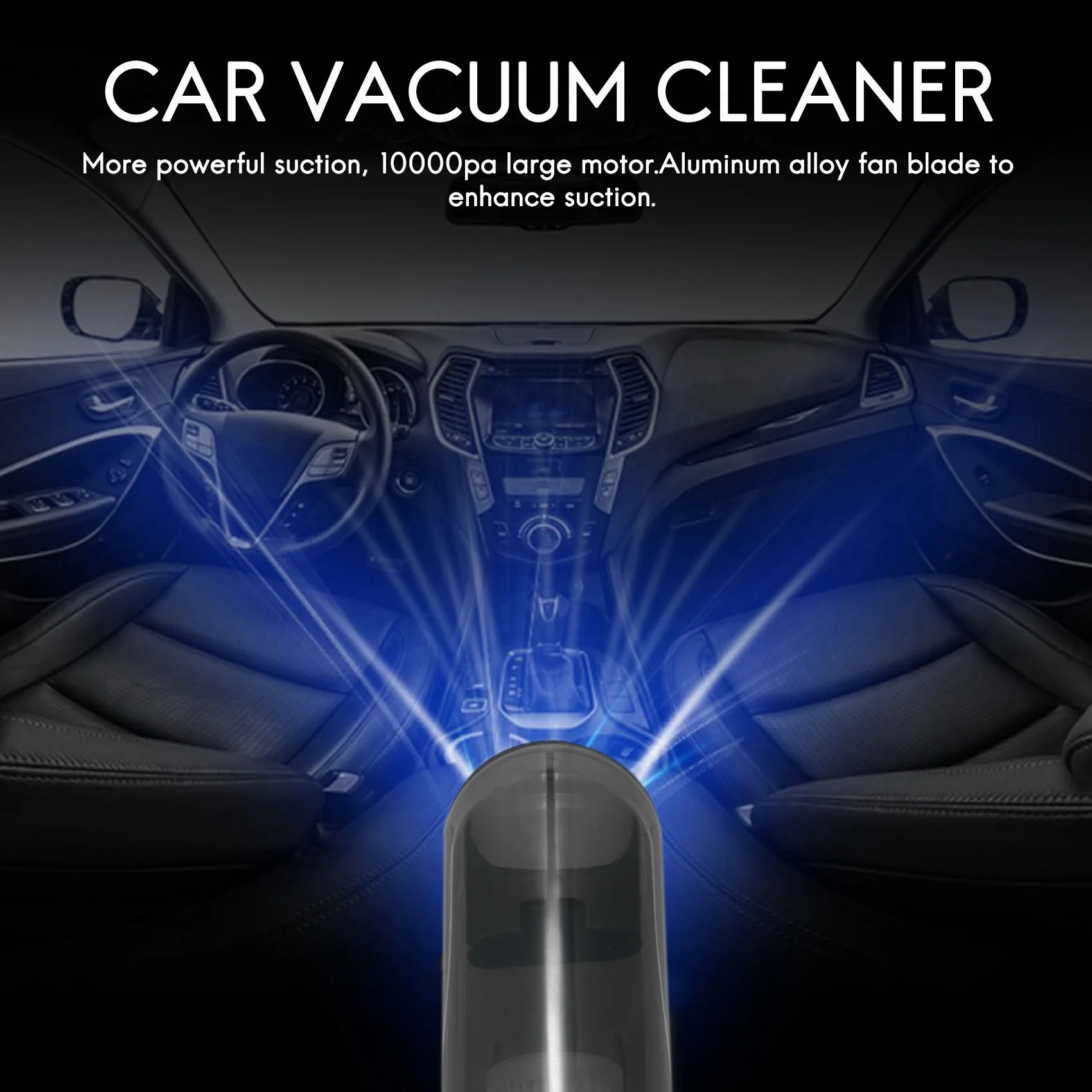 Wireless Car Vacuum Cleaner High Suction for Car Wet and Dry Dual-Use Vacuum Cleaner Handheld for Home Car Appliance