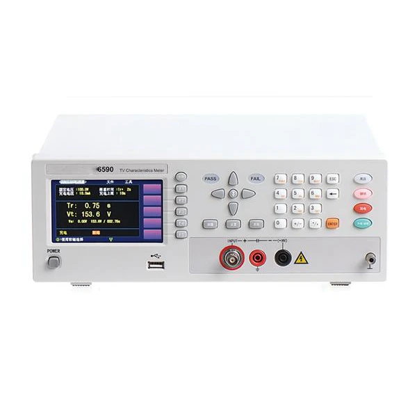 Capacitor Capacitance Leakage Current Insulation Resistance Tester Aluminum Foil Withstand Voltage TV Characteristic Tester