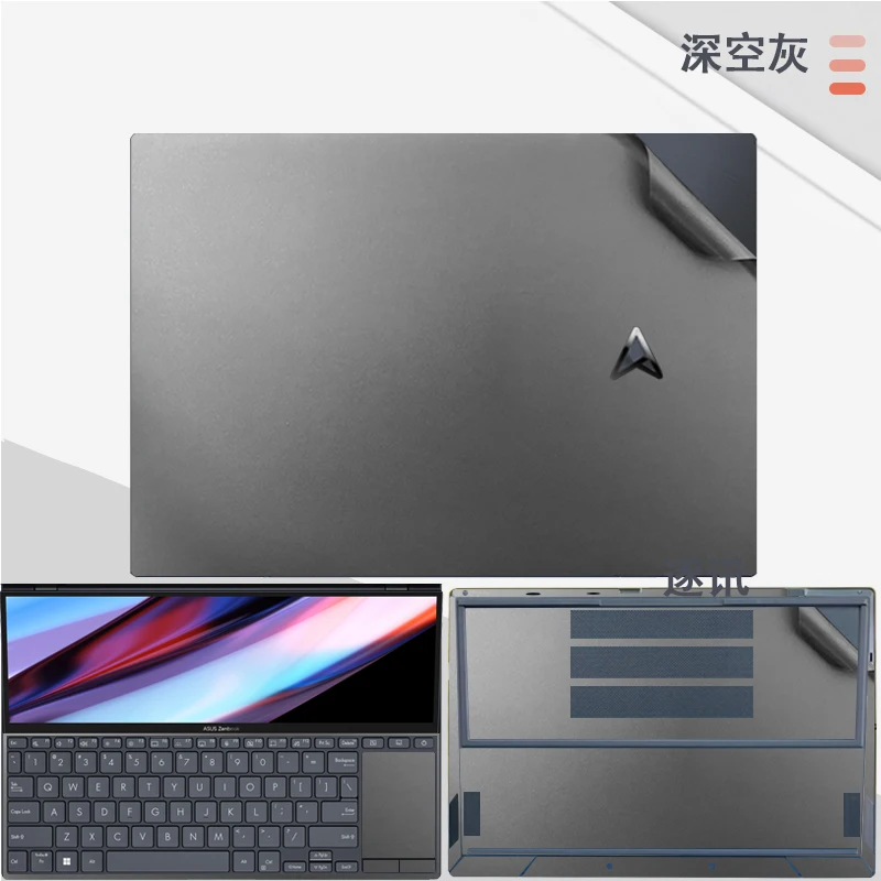 

Наклейка для Asus Zenbook Pro 14 Duo OLED UX8402 UX8402Z 2022 UX 8402 14 дюймов Защитная пленка для всего корпуса