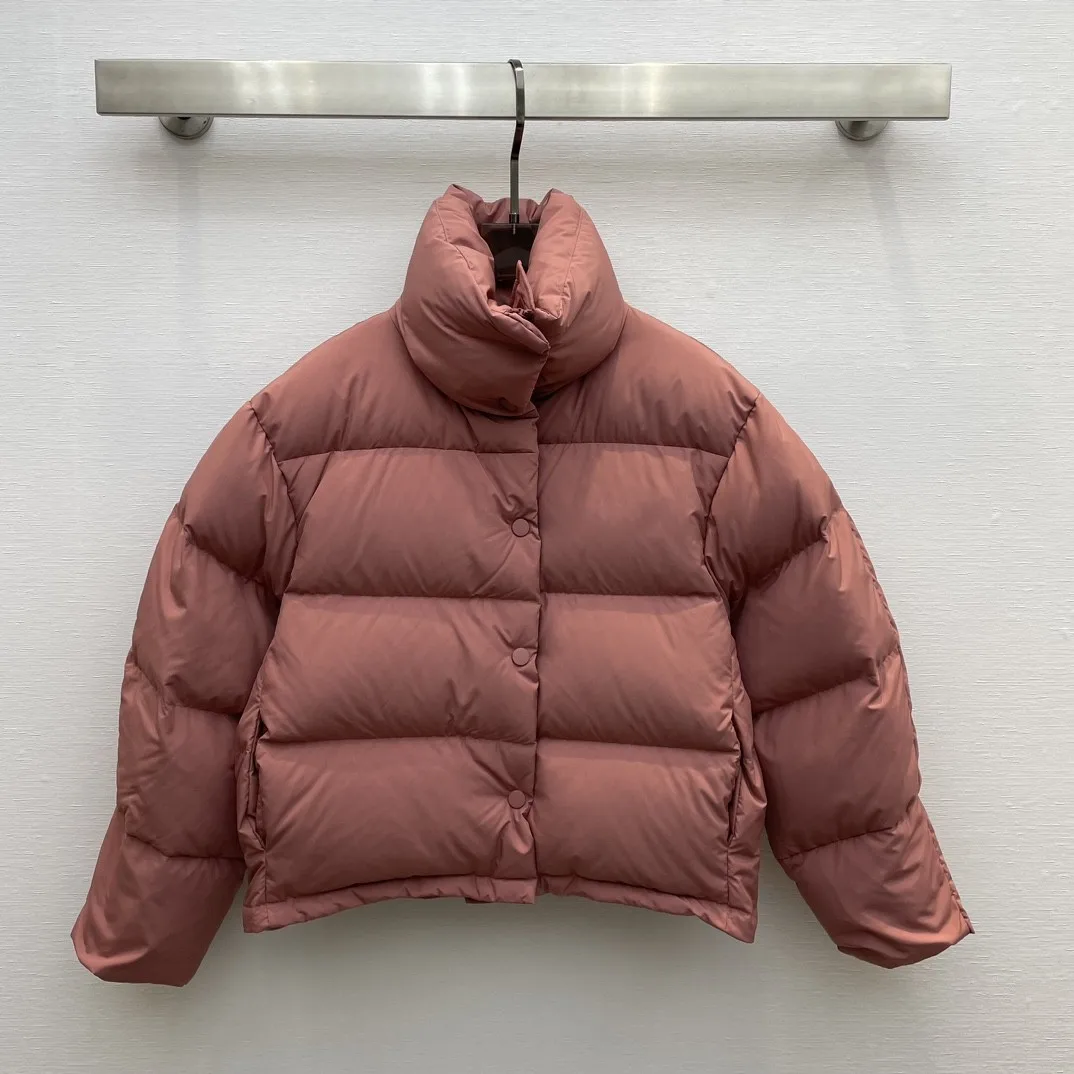 

2025 Women's Clothing Large lapel short bread coat down jacket Winter New 1104