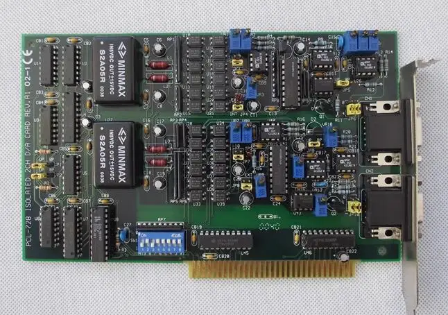 

PCL-728 A1 12-bit, 2-ch Isolated Analog Output ISA Card