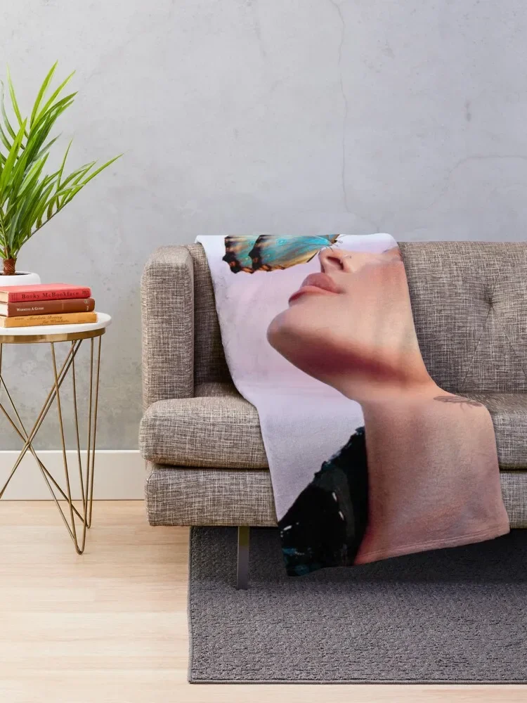 Demi Lovato - now i'm free to fly away (martinzstore) Throw Blanket warm for winter Cute Thermal Bed linens Baby Blankets