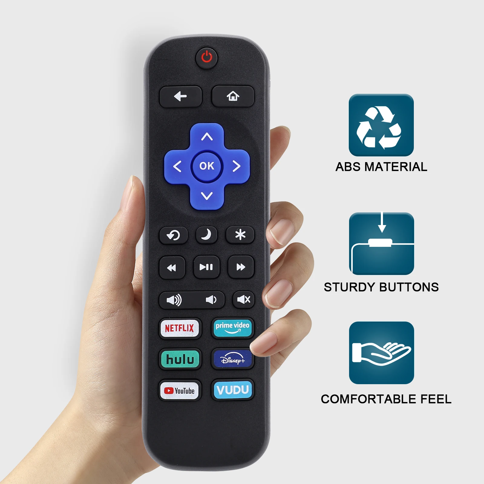 Roku Tv ? Compatible avec Tcl, Hisense, Onn, Sharp, Philips (pas pour Stick, Box ou haut-parleur) Roku Tv ? Compatible avec Tcl, Hisense, Onn, Sharp, Philips (pas pour Stick, Box ou haut-parleur)