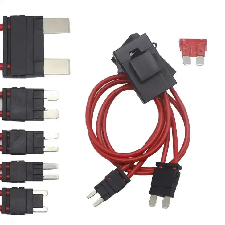 【1PCS】Car Modification ACC Fuse Box To Take Electrical 16WAG 32V Mini Standard Fuse Power Socket Lossless Fuse Tap Holder