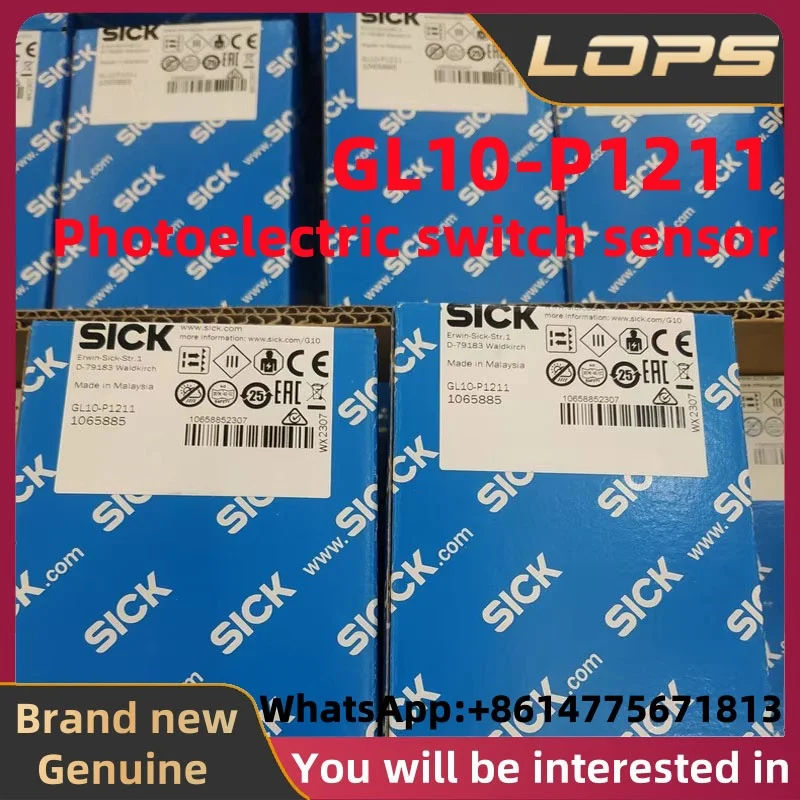 

GL10-P1211 Brand new original SICK Photoelectric switch sensor, large quantity in stock, welcome to consult