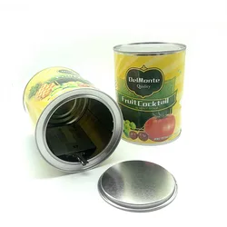 Fruit Cocktail Can Diversion Safe With A Smell Proof Bag