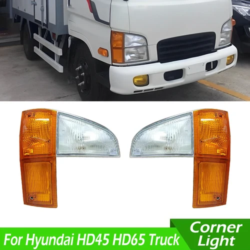 Imagen 1 del producto 92301-5H000 92302-5H000 luz antiniebla del parachoques delantero del coche lámpara antiniebla luz de curva para Hyundai HD45 HD65 HD72 HD78 camión 1997-2004