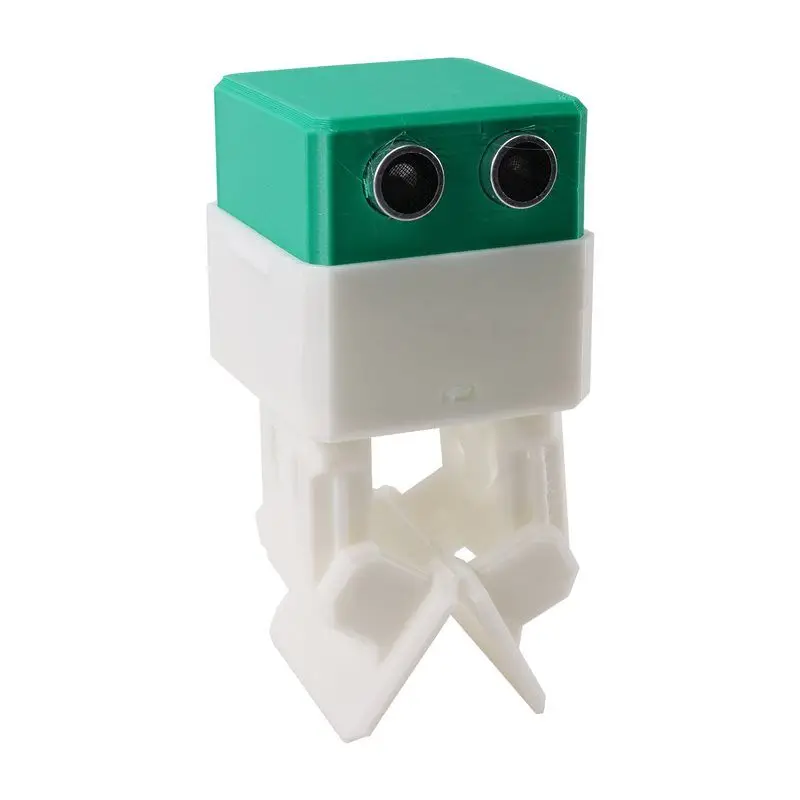 B24B DIY Robot For Arduino Robot Entry DIY Kit Programmable Robot Ultrasonic Obstacle Avoidance Humanized Playmate